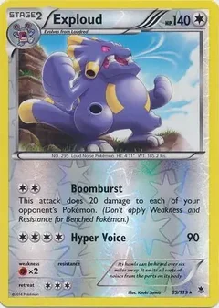 Exploud Reverse Holo 85