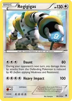 Regigigas Holo 86