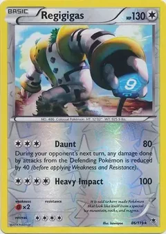 Regigigas Reverse Holo 86