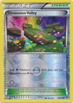 Dimension Valley Reverse Holo 93