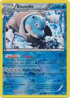 Blastoise Reverse Holo 16