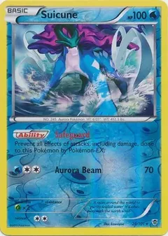 Suicune Reverse Holo 20