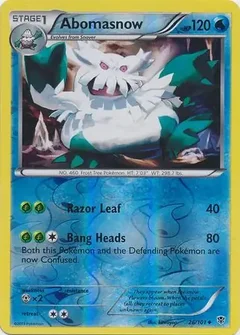 Abomasnow Reverse Holo 26