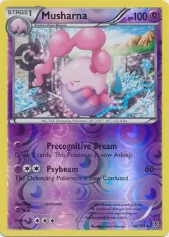 Musharna Reverse Holo 40