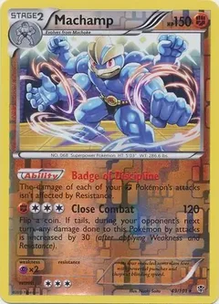 Machamp Reverse Holo 49