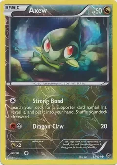 Axew Reverse Holo 67