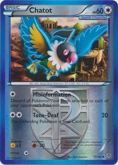 Chatot Reverse Holo 77