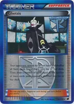 Ghetsis Reverse Holo 101