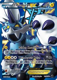 Full Art Thundurus EX 110