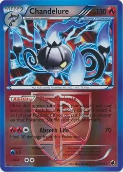 Chandelure Reverse Holo 16