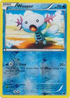 Wooper Reverse Holo 21