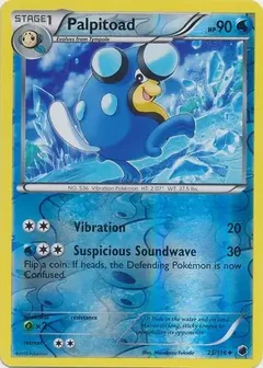 Palpitoad Reverse Holo 25
