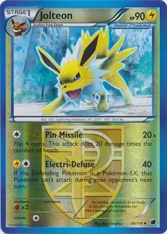 Jolteon Reverse Holo 34