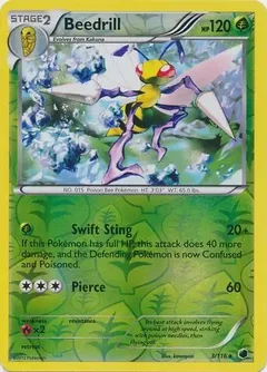 Beedrill Reverse Holo 3