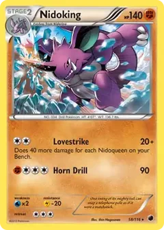 Nidoking 58