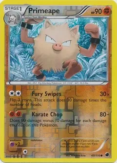 Primeape Reverse Holo 60