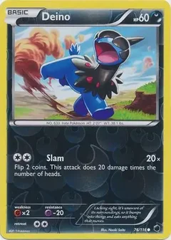 Deino Reverse Holo 76