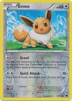Eevee Reverse Holo 89