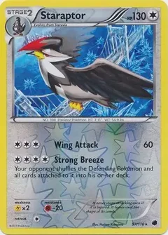 Staraptor Reverse Holo 97