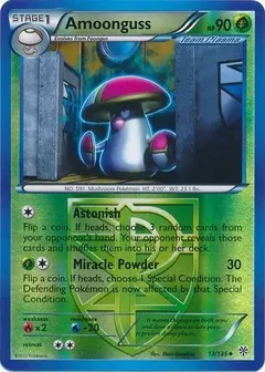 Amoonguss Reverse Holo 13