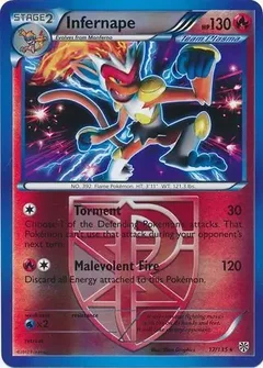 Infernape Reverse Holo 17