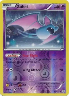 Zubat Reverse Holo 53