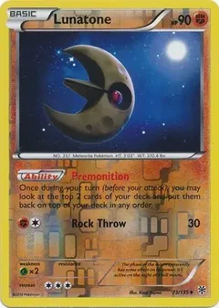 Lunatone Reverse Holo 73