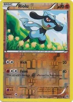 Riolu Reverse Holo 76