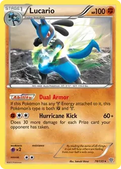 Lucario Holo 78