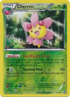 Cherrim Reverse Holo 7