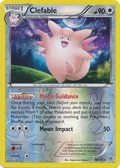Clefable Reverse Holo 98