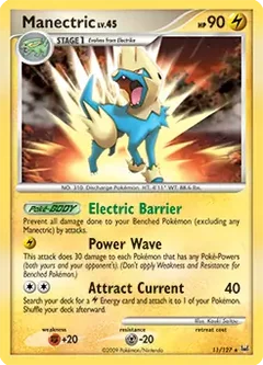 Manectric Holo 11