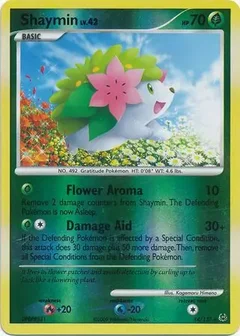 Shaymin Reverse Holo 14