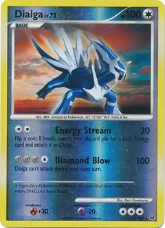 Dialga Lv. 73 Reverse Holo 23