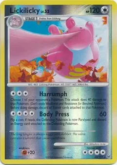 Lickilicky Reverse Holo 33
