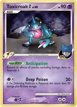 toxicroak pokemon card value ex 131/198 Holo - Scarlet & Violet Weakness / Resistance / Retreat Cost Stage 1 Toxicroak HP 130