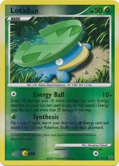 Lotad Reverse Holo 81