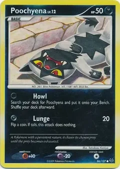 Poochyena Reverse Holo 86