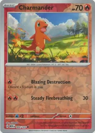 Charmander Reverse Holo
