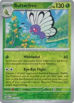 Butterfree Reverse Holo 012