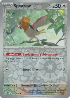 Spearow Reverse Holo 021