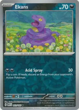 Ekans Reverse Holo