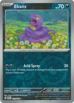 Ekans Reverse Holo 023