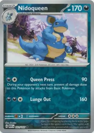 Nidoqueen Reverse Holo