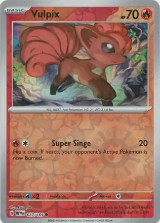 Vulpix Reverse Holo