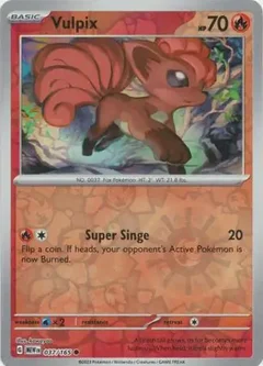 Vulpix Reverse Holo 037