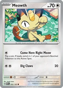 Meowth 052