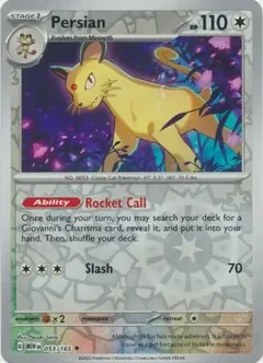 Persian Reverse Holo 053