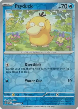 Psyduck Reverse Holo