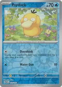 Psyduck Reverse Holo 054